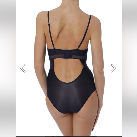 STELLA MCCARTNEY***Navy Grace Glowing Bodysuit***Small $135 - Picture 4 of 8